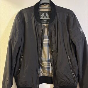 Belstaff Black Bomber Jacket